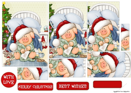 Pigs in Blankets Tootsie Christmas Pyramid
