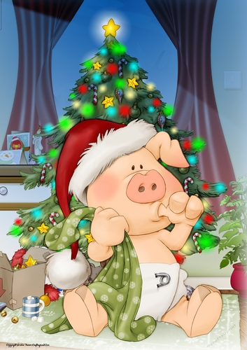 Pigs in Blankets Pod Christmas A4