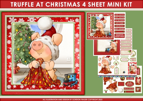 Pigs in Blankets Truffle Christmas 4 Sheet Mini Kit