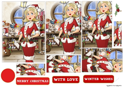Mrs Claus Pyramid