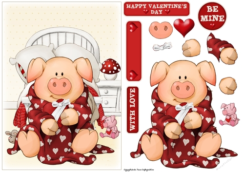 Pigs in Blankets Tootsie Valentine