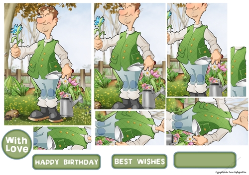 Gardening Dude 3 Pyramid