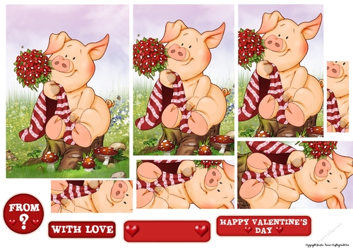Pigs in Blankets Pumpkin Valentine Pyramid