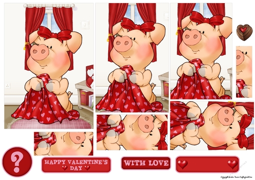 Pigs in Blankets Truffle Valentine Pyramid