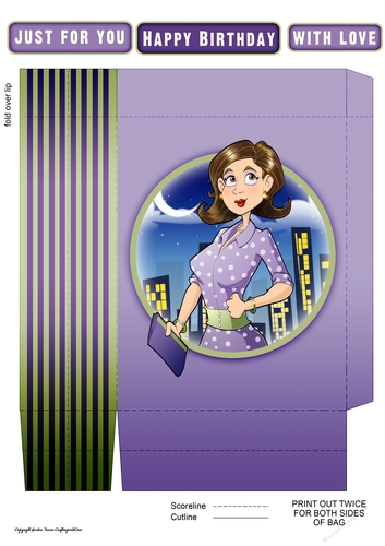 Night on the Town Mini Gift Bag