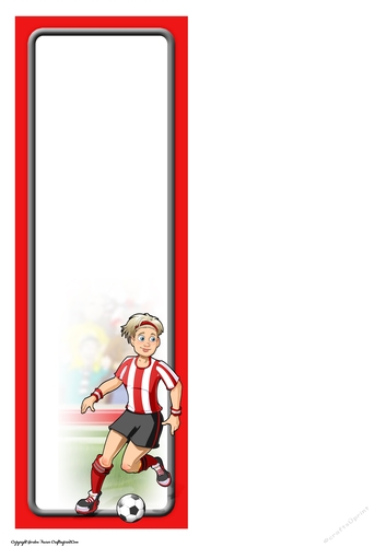 Womens Football Dudess Red, White Strip Large Vertical DL Insert