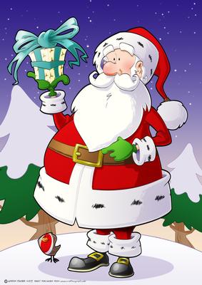 Santa Dude A4.