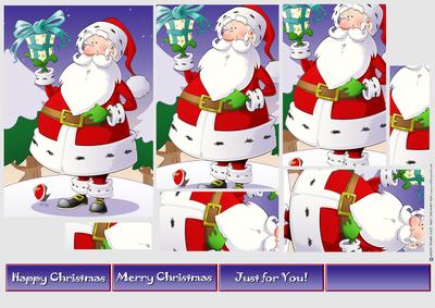 Santa Dude Pyramid.