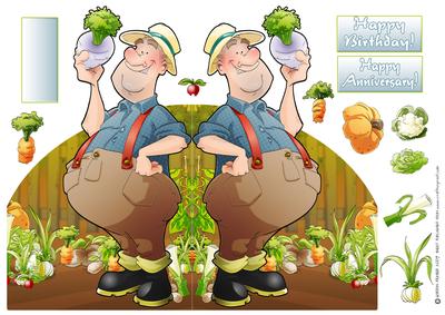 Gardening/allotment Dude Shaped.
