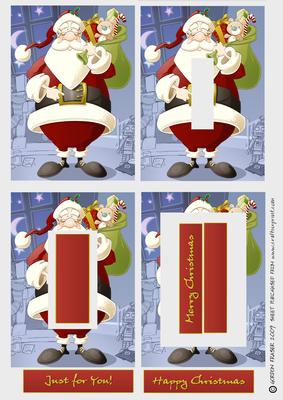 Santa Dude Ii Inverted Pyramid.