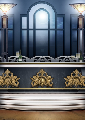 Art Deco Lady Arabella Bar Scene