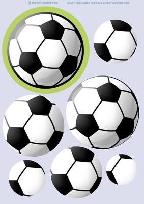 Football Black Circle Pyramid.