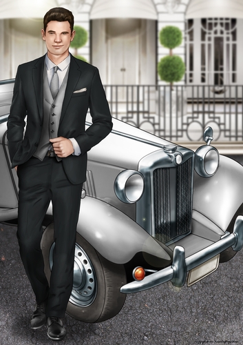Art Deco Rodrigo A4 (Silver)