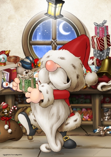 Santa Gnome 3 A4