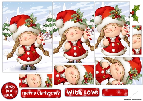Maisie the Christmas Gnome Pyramid