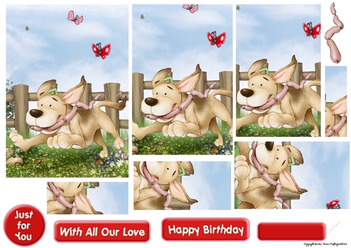 Puppy Love Rufus Pyramid