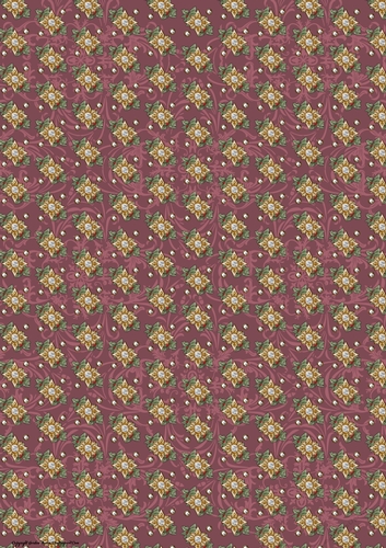 Lola Diamond Holly Paper Dark Pink