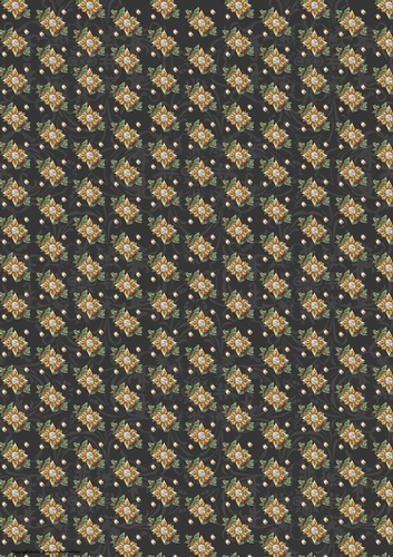 Lola Diamond Holly Paper Black