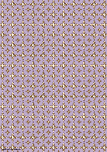 Art Deco Diamond Cross Backing Paper Lilac