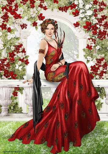 Art Deco Valentines Lola A4