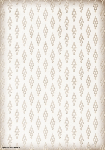 Art Deco Coloured Chevron Paper Cream