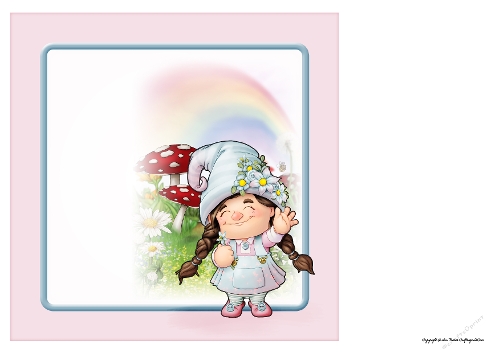Mothers Day Maisie Gnome 8x8 Quick Card Insert