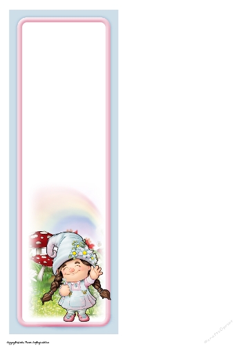 Mothers Day Maisie Gnome Large Vertical DL Insert