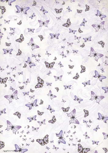Butterfly Blossom Paper 2 Lilac
