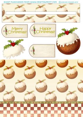 Christmas Pudding Slider.