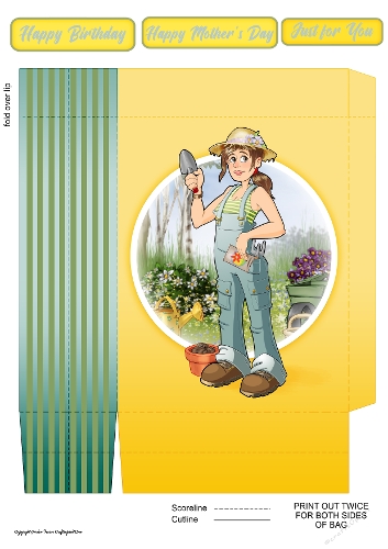 Gardening Dudess 5 Mini Gift Bag