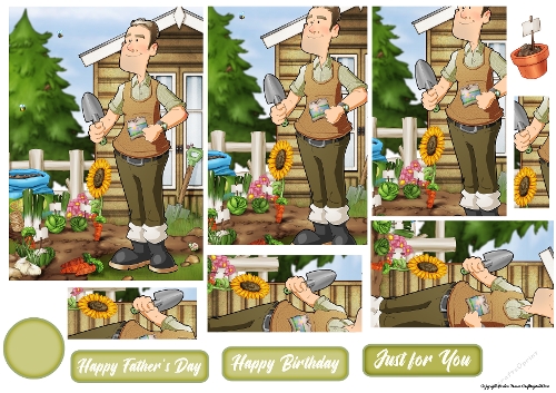 Gardening Dude 4 Pyramid