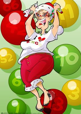 Christmas Bingo Queen A4.