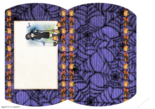Halloween Witch Mini Pillow Box