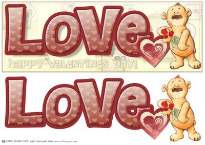 Hunni Bear Love Large Dl Valentines Day.