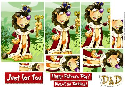 Fathers Day/dad Lion Pyramid.