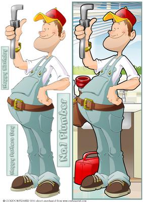 Plumber Dude Large Dl
