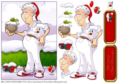 Christmas Bowling Dude