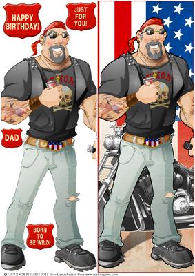 Angel of Hell Dude Large Dl