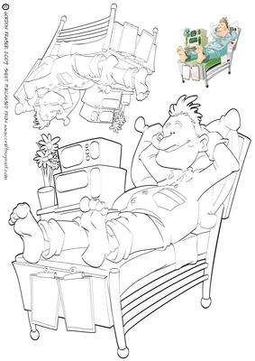 Get Well Soon Dude Ii Digi Stamp