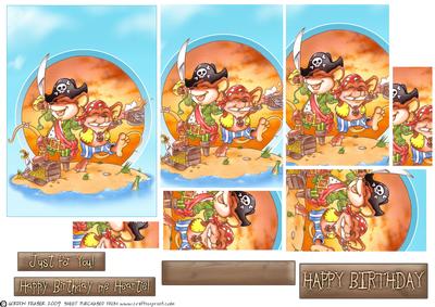 Pirate Mice Ahoy! Pyramid