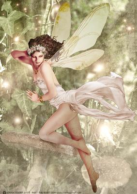 Forest Fairy Acantha Cream A4