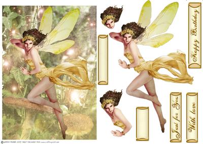 Forest Fairy Acantha Yellow