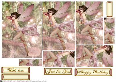 Forest Fairy Acantha Pink Pyramid