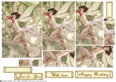 Forest Fairy Acantha Cream Pyramid
