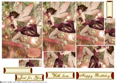 Forest Fairy Acantha Crimson Pyramid