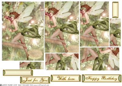 Forest Fairy Acantha Green Pyramid