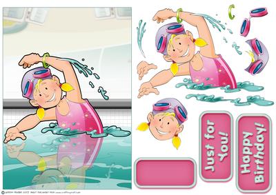 Cute Swimmer Girl