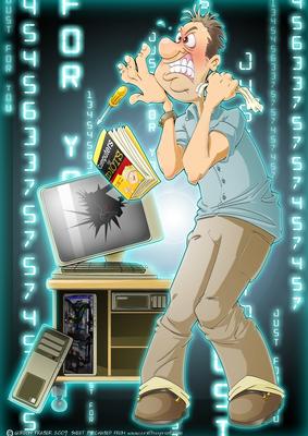 P.c. Repair Dude (blue) A4