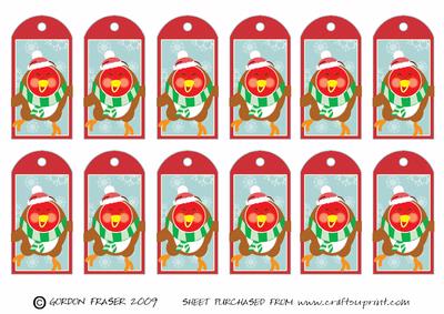 Rocking Robin Tags.