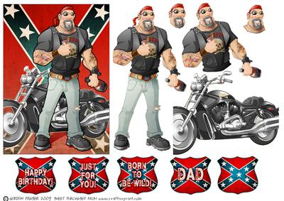 Angel of Hell Confederate Flag Dude
